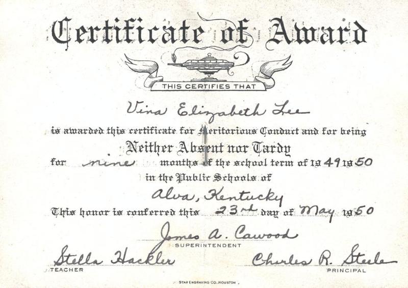 Vina Lee_Certificate for not being absent or tardy.jpg